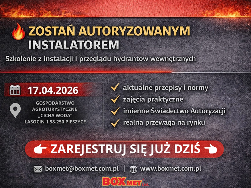 Zostań autoryzowanym instalatorem - szkolenie 17.04.2026