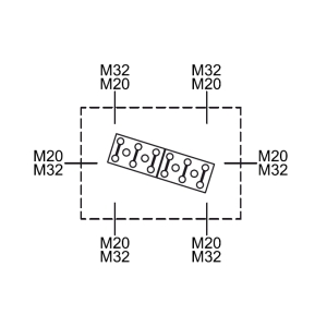 Puszka E90 PP-BXM  Typ 8