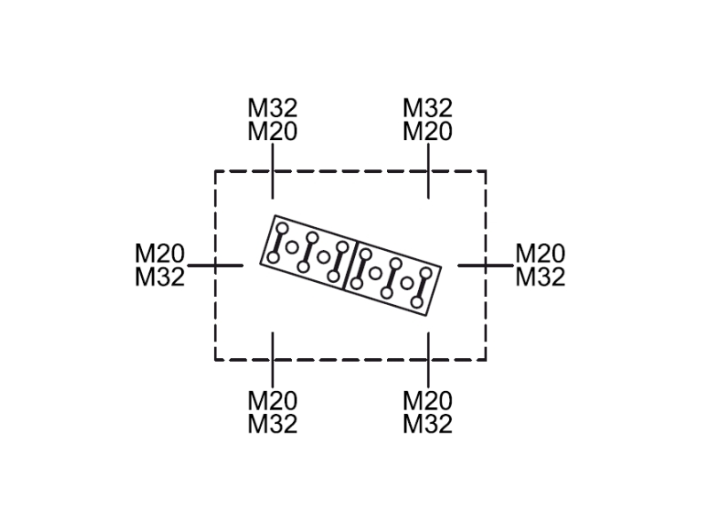 Puszka E90 PP-BXM  Typ 8