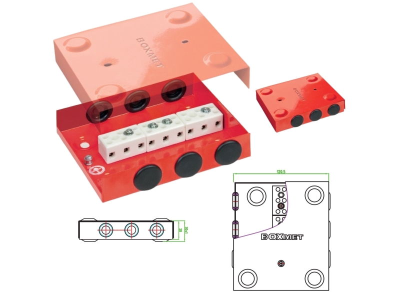 E90 PP-BXM Typ 3.2 Junction Box E90 PP-BXM Typ 3.2 Junction Box